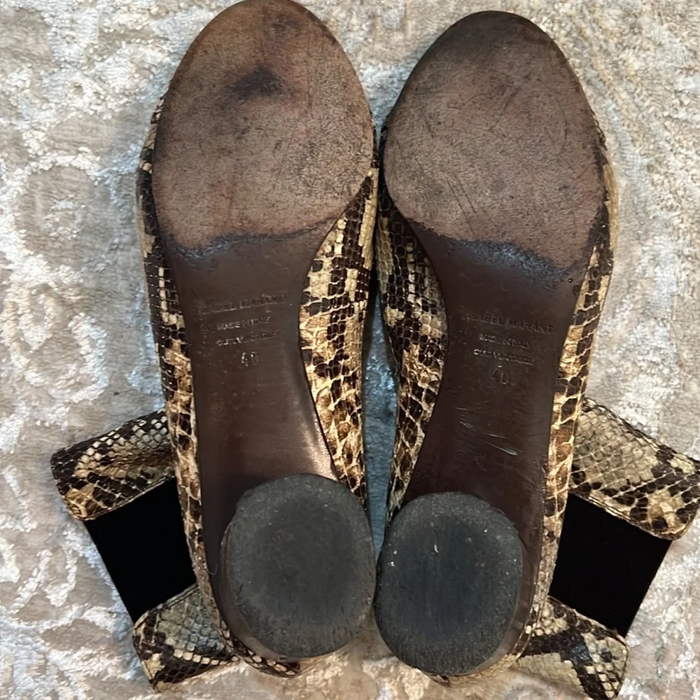 Isabel Marant Python leather boots - Picture 3 of 4